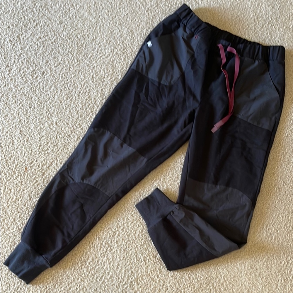 Figs/Disney Collab Black Jogger Pants